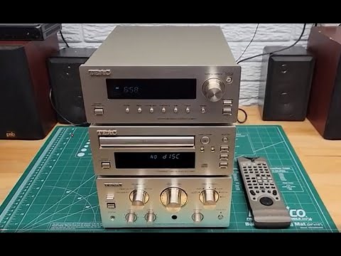 Teac A-H300 Amplifier, T-H300 Tuner, & PD-H300 CD Player DEMO