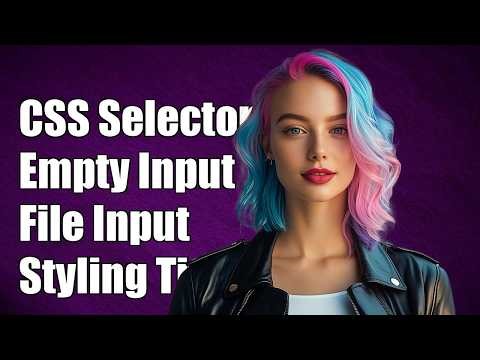 CSS selector for empty file input