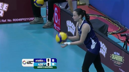 TATAK TAKS 🔥 Taks Fujimoto orchestrated the Ateneo Blue Eagles' offense, delivering 17 excellent sets and chipping in five points off three attacks and two aces in their Round 2 battle against the Adamson Lady Falcons in the UAAP Season 87 women’s volleyball tournament. #UAAPSeason87 #StrongerBetterTogether #LegendsStartHere #OneSports | One Sports