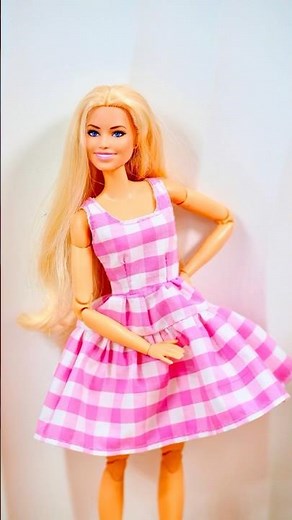 Free pattern + full tutorial on my channel #barbie #barbiedoll #shorts #artandcraft