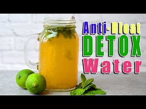 Detox Water to Eliminate Bloating, Gases and Cleanse the Colon