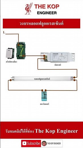 Fluorescent lamp circuit