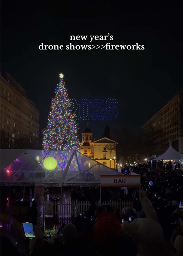 Portland New Year's Eve Drone Show 2025 Highlights