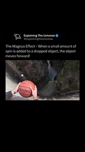 1.5M views · 12K reactions | The Magnus effect is a physical...