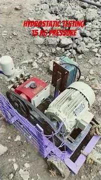 #Hydrostatic testing Preparation # UG pipe 40 " inch dia #pipe length # 88 mtr pipe line #ytshort#