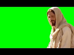 Jesus talking Chroma Keyer/Green Screen - AUDIO