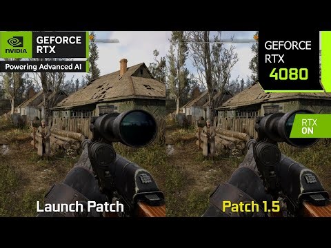 S.T.A.L.K.E.R. 2 Patch 1.5 vs Launch Version - Noticeable Performance Improvement | RTX 4080