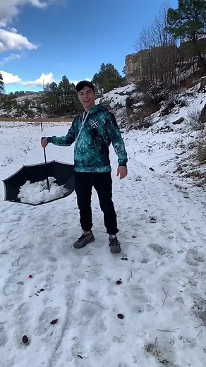 23K views · 616 reactions | I Make My Own Snow Storm | Austin Sprinz | Facebook