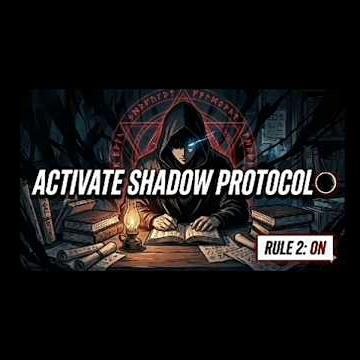 Rule 2: SHADOW PROTOCOL🌑 (Ghost Mode) #shorts #AcademicAlpha #DarkPsychology