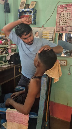 Sahil Khan on Instagram: "Haircut 😂😂 @mr_sahil_105 #hair #funny #comedy #viral #instadaily"