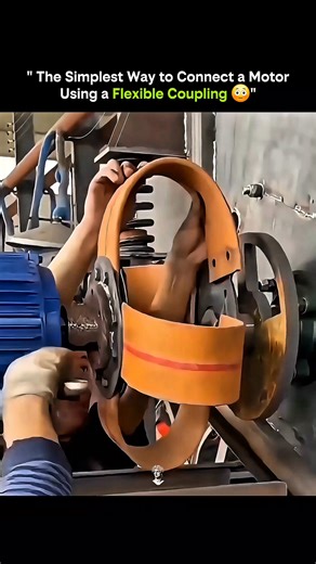 Knowledge Is Power on Instagram: "Connecting motors doesn’t have to be complicated—flexible couplings make it effortless ⚙️ A flexible coupling is a simple yet ingenious device that joins two rotating shafts while accommodating slight misalignments, vibration, or thermal expansion. Unlike rigid connections, which demand perfect alignment, flexible couplings absorb small errors, protecting both the motor and the driven equipment from stress and premature wear. This makes installation faster and m