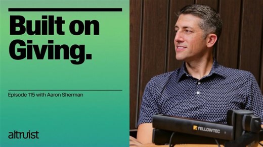 Growth on Your Terms: Aaron Sherman on Independence | Altruist