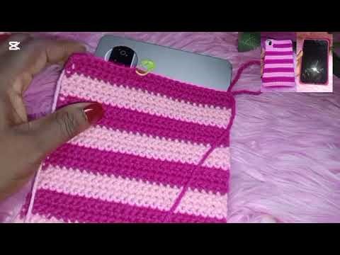 Tablet crochet back cover