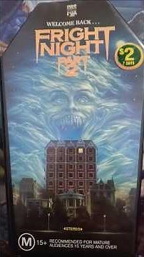 The coffin box grail 🫠 FRIGHT NIGHT 2 VHS BROWSE AUSTRALIA #horror #frightnight #vhscollector #retro