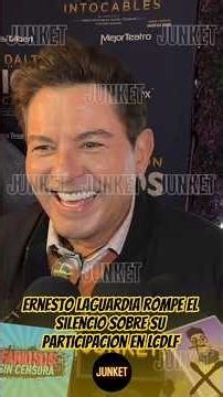 Ernesto Laguardia breaks his silence on his participation in LCDLF