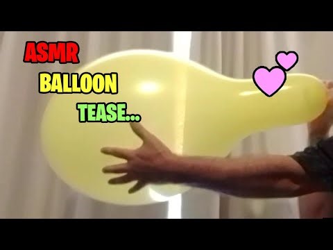ASMR Blowing Balloon Tease! | Fast Balloon Blowing!