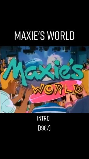 Maxie's World intro 1987 #maxiesworld #intro #1987 #cartoons #kidsshows #80s #foryoupage #foryou #fyp