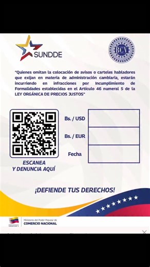 40K views · 12 reactions | Tasa de Cambio BCV: Circula Nuevo Formato...