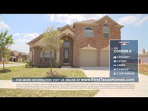 First Texas Homes: The Cooper II Floorplan (2022)