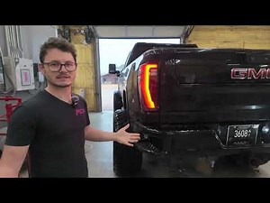 2019–2026 GMC Sierra Tail Lights | New 2024+ Style Colormatched LED Upgrade
