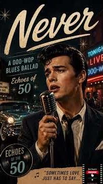 Never — A Doo-Wop Blues Ballad | Echoes of 50 #vintagesoul #music #soulballad
