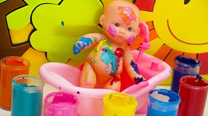 1.7K views · 45 reactions | #babydoll #kids #playtoys #baby #doll #forkids #babydoll #playtoys #forkids Baby Doll Plays with Colors and take a Bath Baby Bath Time toys Baby Doll Bath Thanks for watching friends, subscribe for more videos and stay tune!! Facebook: https://www.facebook.com/playandlearnkidstoys/ | Kids Toys | Facebook