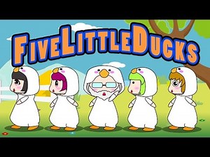 Five Little Ducks KIGURUMIN | Children Nursery Rhyme | Kids Songs | Baby Puff Puff