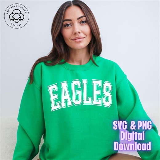 Eagles | Eagles SVG Files | Eagles PNG | School Spirit Designs | Eagles Pride | Eagles Varsity | Eagles Mascot SVG | Cricuit Silhouette File - Etsy Canada