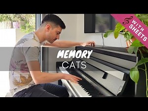 Memory (Cats) Piano Cover with Sheets