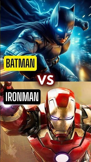 Iron Man Vs Batman #shorts