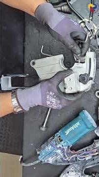 Makita SG1251 Wall Slicer: Full Armature & SJS Transmission Overhaul Part 03