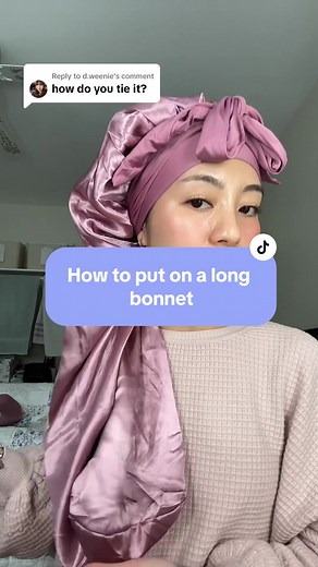 Long Bonnet Tutorial: How to Tie & Style