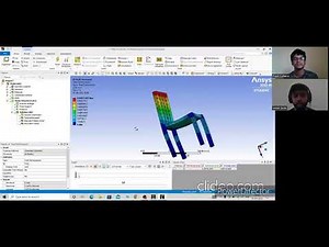 Cad modelling and analysis using Ansys workbench of a Chair