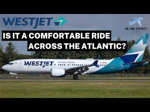 How's PREMIUM ECONOMY? WestJet Halifax to Amsterdam Boeing 737 MAX 8 TRIP REPORT