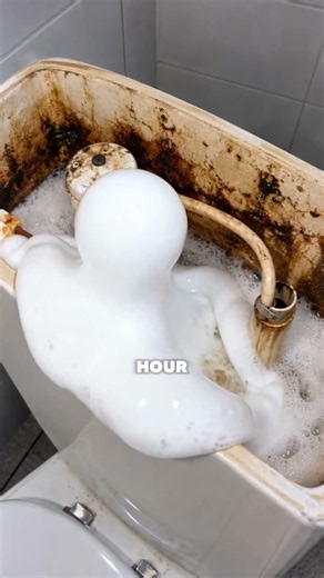 🚽✨ Rusty Toilet Tank? Try This Easy Cleaning Trick Before You Replace It!
