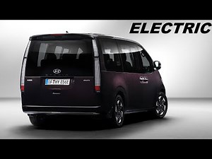 New 2026 Hyundai STARIA Electric Best Spacious Midsize Van