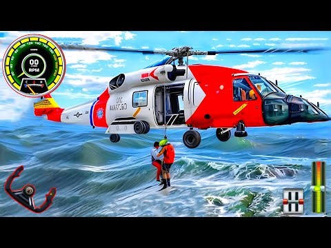 Helicopter Flight Rescue Simulator - Emergency Rescue Helicopter Game - Android GamePlay