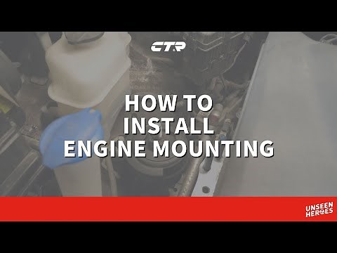 How to install Engine Mounting