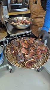 1K views · 15 reactions | We're test driving our prototype gas Spitfire 3in1 to roast our dry-aged pellicle and veggies in preparation for a round of beef stock a la Chef Eric. What an amazing recipe! eatingwithcheferic.com | The SteakAger | Facebook