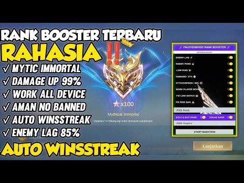 UPDATE WINSSTREAK‼️RANK BOOSTER MOBILE LEGEND TERBARU 2026