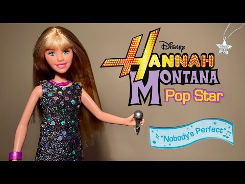 Disney's Hannah Montana - Pop Star (Sings: "Nobody's Perfect") Doll (Mattel)