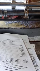 1.1K views · 45 reactions | Paper perforation machine | Moses Gathitu Chief Chef | Facebook