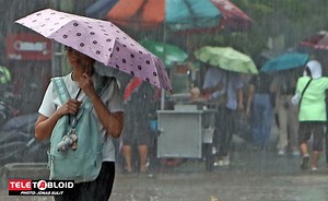 Yellow rainfall warning inilabas ng PAGASA