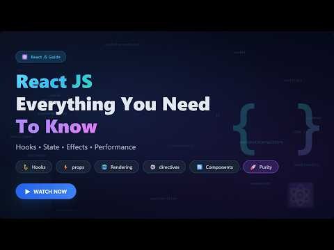 Understand React JS | Everything you Need to know