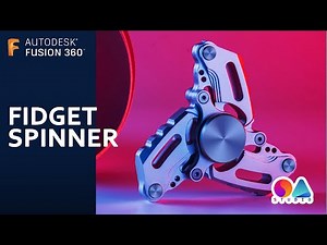 Fusion 360 Tutorial (Ep 04) - Fidget spinner