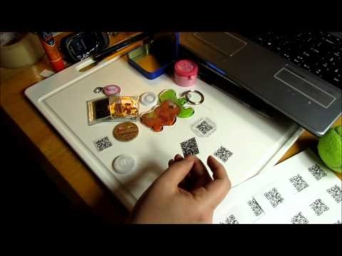 Make your own QR code Geo-swag or trackables for Geocaching