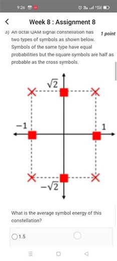Principles of Digital Communication WEEK 8 KEY NPTEL 2026