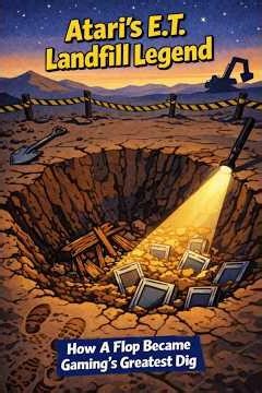 Atari’s E.T. Landfill Legend 🛸 | How A Flop Became Gaming’s Greatest Dig