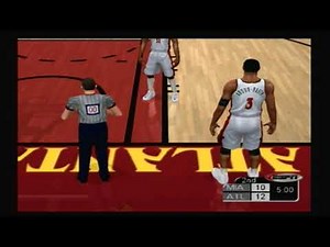 NBA 2K3 Season mode - Miami Heat vs Atlanta Hawks