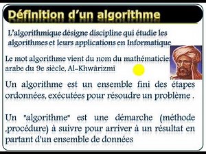 Algorithme: Définition, exemples, Représentation et Structure
